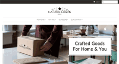 Desktop Screenshot of naturalcitizen.com